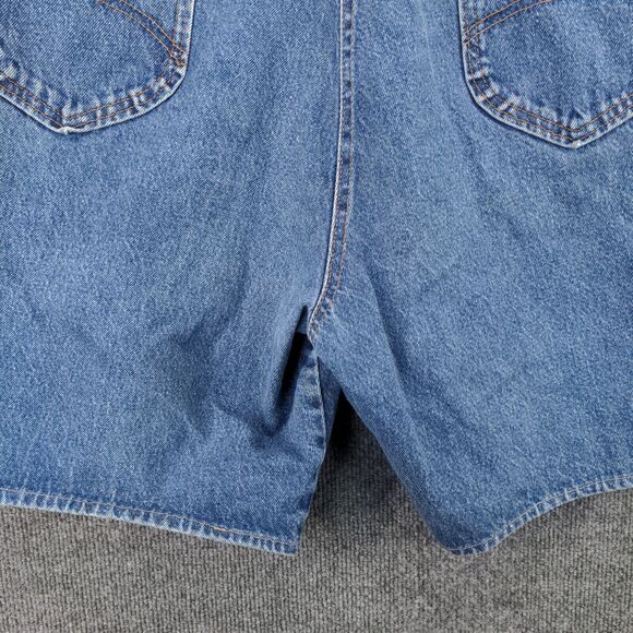 Chic Jean Shorts Womens Size 34x9 Blue Denim Belt Loops 5 Pocket - Picture 11 of 11